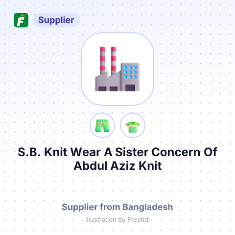 S.B. Knit Wear A Sister Concern Of Abdul Aziz Knit – summary card, no photo uploaded yet