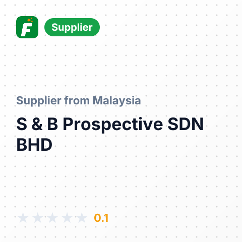 S & B Prospective SDN BHD  – summary card, no photo uploaded yet