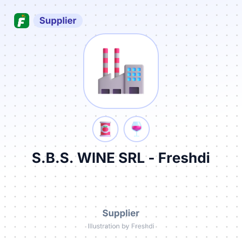 S.B.S. WINE SRL – summary card, no photo uploaded yet