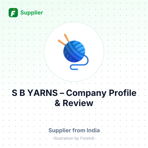 S B YARNS – summary card, no photo uploaded yet