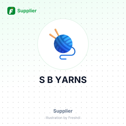 S B YARNS – summary card, no photo uploaded yet