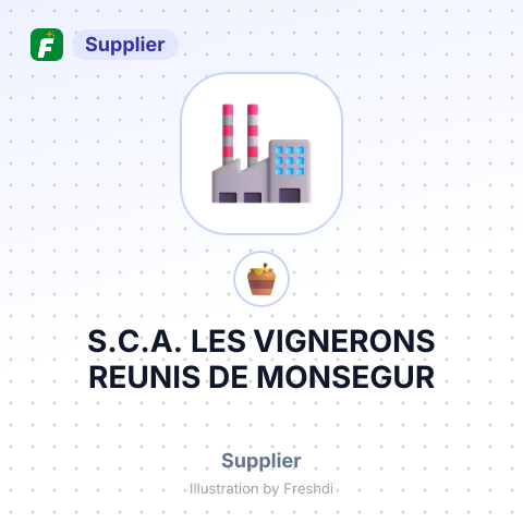 S.C.A. LES VIGNERONS REUNIS DE MONSEGUR – summary card, no photo uploaded yet