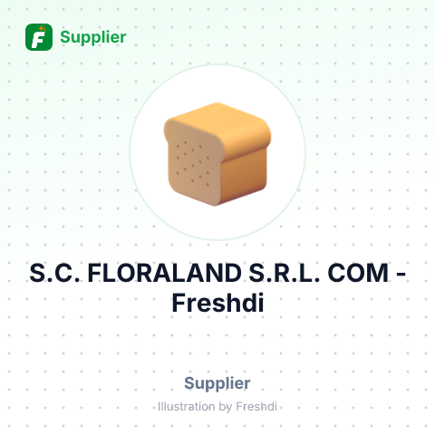 S.C. FLORALAND S.R.L. COM – summary card, no photo uploaded yet