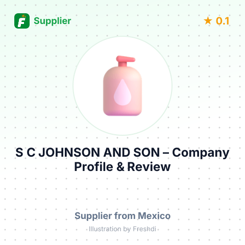 S C JOHNSON AND SON – summary card, no photo uploaded yet