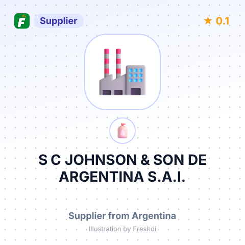 S C JOHNSON & SON DE ARGENTINA S.A.I. – summary card, no photo uploaded yet