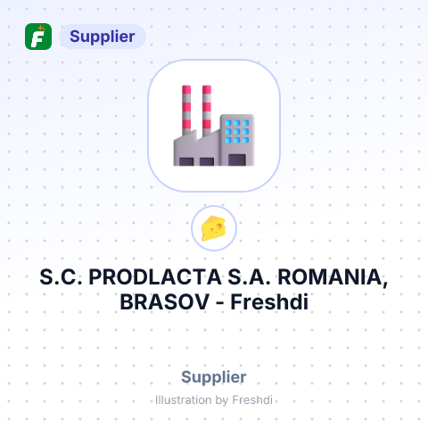 S.C. PRODLACTA S.A. ROMANIA, BRASOV – summary card, no photo uploaded yet