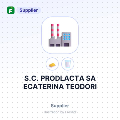 S.C. PRODLACTA SA ECATERINA TEODORI – summary card, no photo uploaded yet