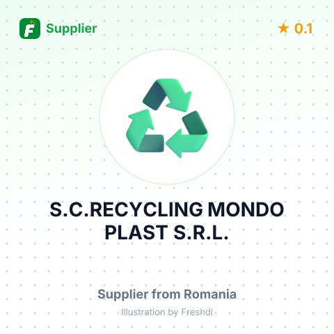 S.C.RECYCLING MONDO PLAST S.R.L. – summary card, no photo uploaded yet