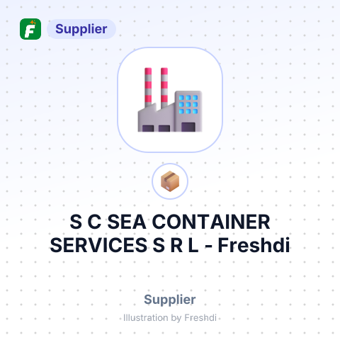 S C SEA CONTAINER SERVICES S R L – summary card, no photo uploaded yet