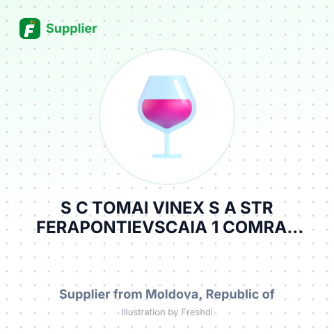 S C TOMAI VINEX S A STR FERAPONTIEVSCAIA 1 COMRAT GAGAUZIA REPUBLIC OF MOLDOVA – summary card, no photo uploaded yet