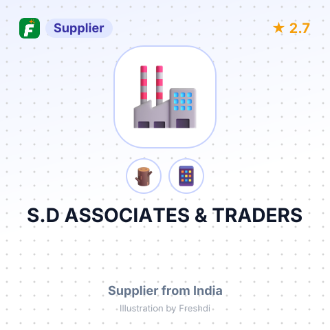 S.D ASSOCIATES & TRADERS – summary card, no photo uploaded yet