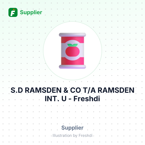 S.D RAMSDEN & CO T/A RAMSDEN INT. U – summary card, no photo uploaded yet
