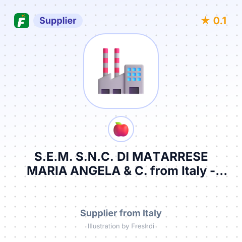 S.E.M. S.N.C. DI MATARRESE MARIA ANGELA & C. – summary card, no photo uploaded yet