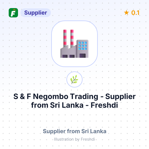 S & F Negombo Trading  – summary card, no photo uploaded yet