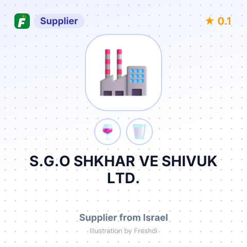S.G.O SHKHAR VE SHIVUK LTD. – summary card, no photo uploaded yet