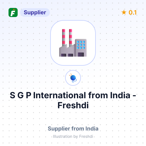 S G P International  – summary card, no photo uploaded yet