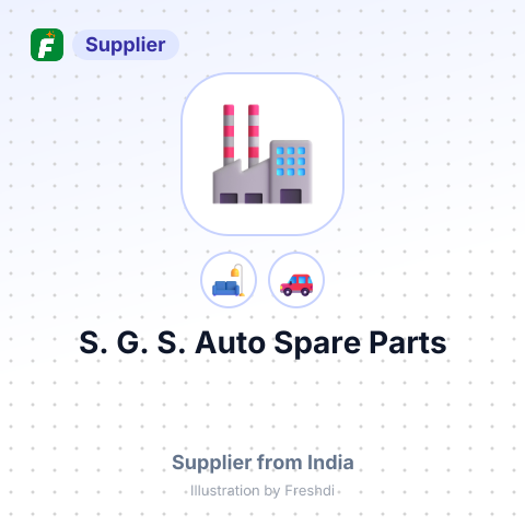 S. G. S. Auto Spare Parts – summary card, no photo uploaded yet