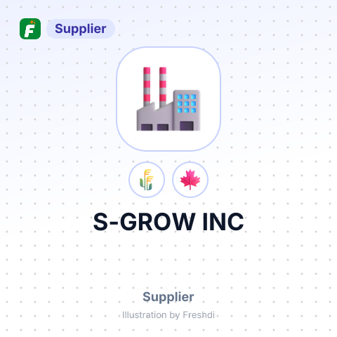 S-GROW INC – summary card, no photo uploaded yet
