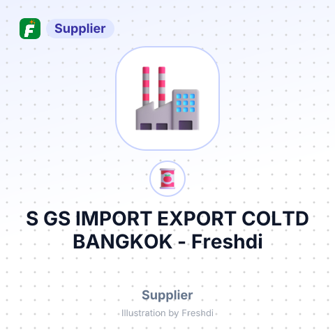S GS IMPORT EXPORT COLTD BANGKOK – summary card, no photo uploaded yet