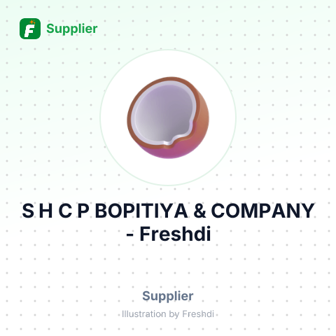 S H C P BOPITIYA & COMPANY – summary card, no photo uploaded yet