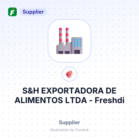 S&H EXPORTADORA DE ALIMENTOS LTDA – summary card, no photo uploaded yet