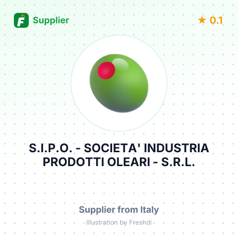 S.I.P.O. - SOCIETA' INDUSTRIA PRODOTTI OLEARI - S.R.L. – summary card, no photo uploaded yet