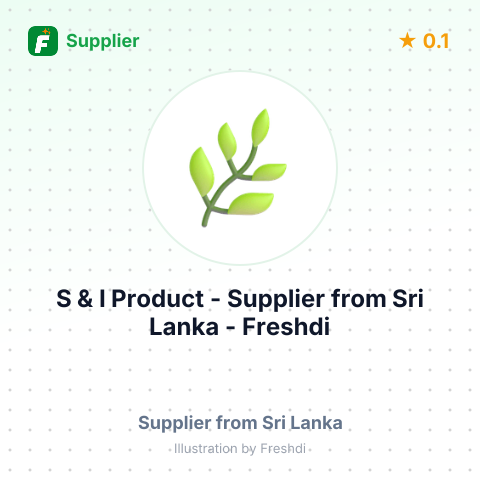 S & I Product  – summary card, no photo uploaded yet