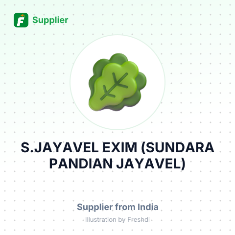 S.JAYAVEL EXIM (SUNDARA PANDIAN  JAYAVEL) – summary card, no photo uploaded yet