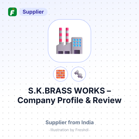 S.K.BRASS WORKS – summary card, no photo uploaded yet