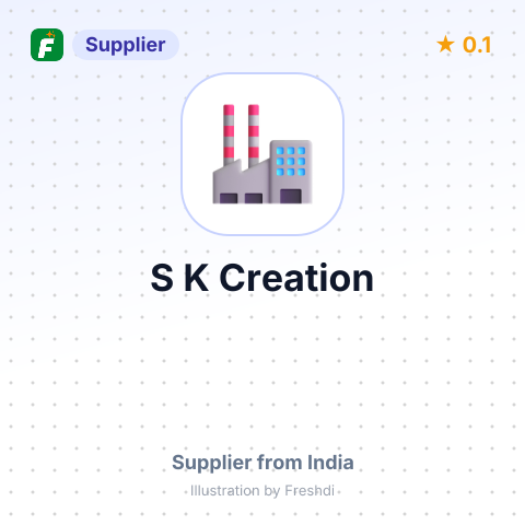 S K Creation – summary card, no photo uploaded yet