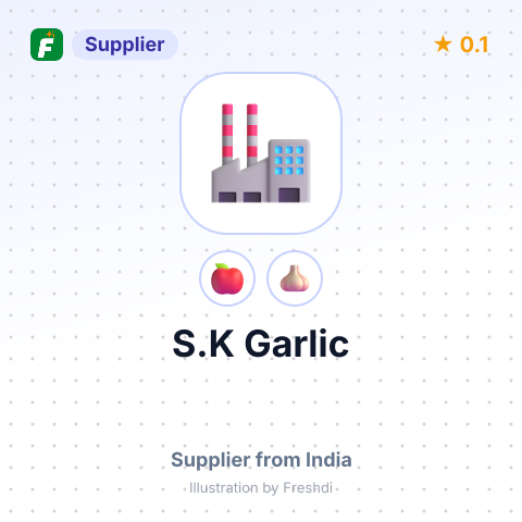 S.K Garlic  – summary card, no photo uploaded yet
