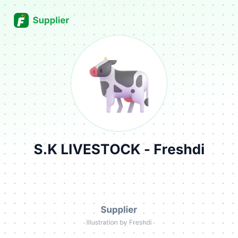 S.K LIVESTOCK – summary card, no photo uploaded yet