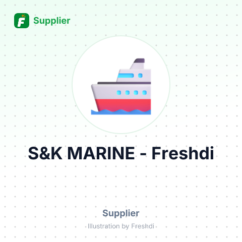 S&K MARINE – summary card, no photo uploaded yet