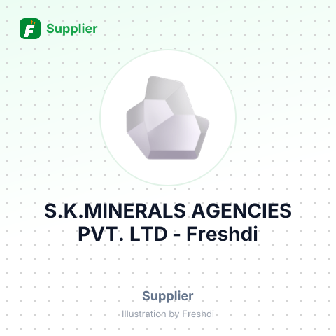 S.K.MINERALS AGENCIES PVT. LTD – summary card, no photo uploaded yet