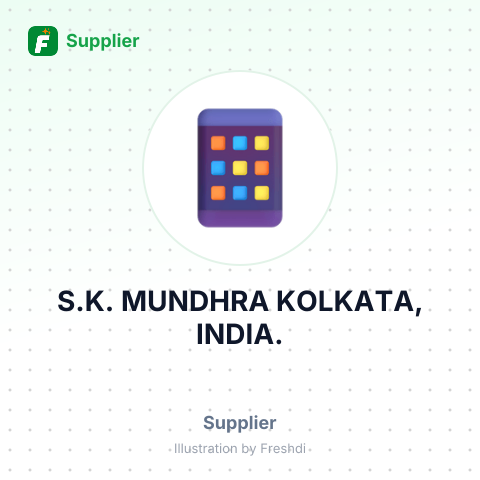 S.K. MUNDHRA KOLKATA, INDIA. – summary card, no photo uploaded yet