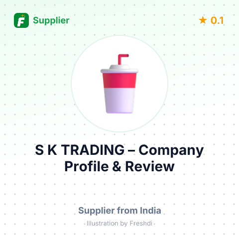 S K TRADING – summary card, no photo uploaded yet