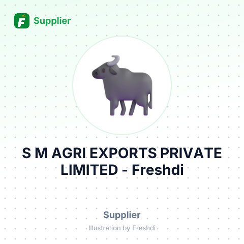 S M AGRI EXPORTS PRIVATE LIMITED – summary card, no photo uploaded yet