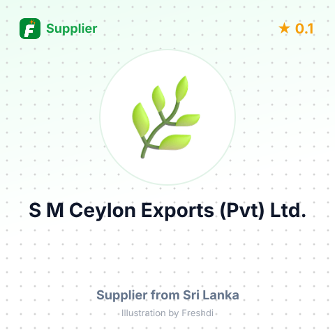 S M Ceylon Exports (Pvt) Ltd.  – summary card, no photo uploaded yet