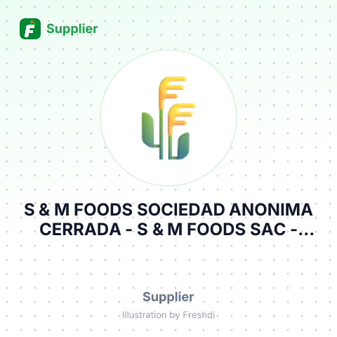 S & M FOODS SOCIEDAD ANONIMA CERRADA - S & M FOODS SAC – summary card, no photo uploaded yet
