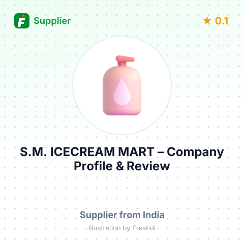 S.M. ICECREAM MART – summary card, no photo uploaded yet