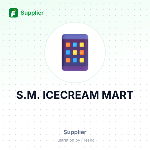 S.M. ICECREAM MART – summary card, no photo uploaded yet