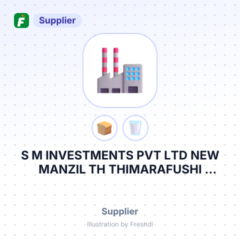 S M INVESTMENTS PVT LTD NEW MANZIL TH THIMARAFUSHI MALDIVE – summary card, no photo uploaded yet