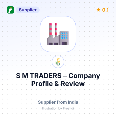 S M TRADERS – summary card, no photo uploaded yet