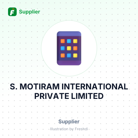 S. MOTIRAM INTERNATIONAL PRIVATE LIMITED – summary card, no photo uploaded yet