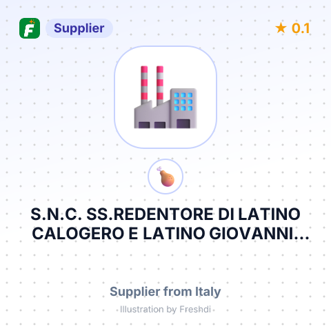 S.N.C. SS.REDENTORE DI LATINO CALOGERO E LATINO GIOVANNI. – summary card, no photo uploaded yet