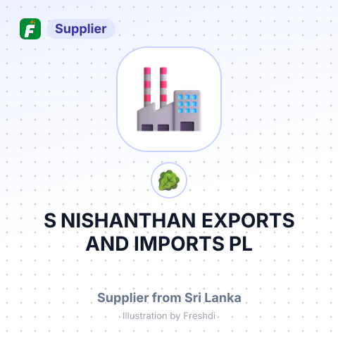 S NISHANTHAN EXPORTS AND IMPORTS PL – summary card, no photo uploaded yet