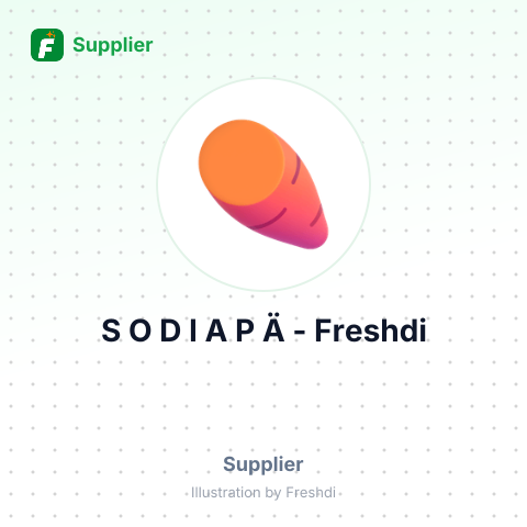 S O D I A P Ä – summary card, no photo uploaded yet
