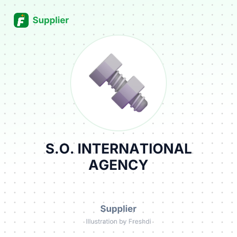 S.O. INTERNATIONAL AGENCY – summary card, no photo uploaded yet