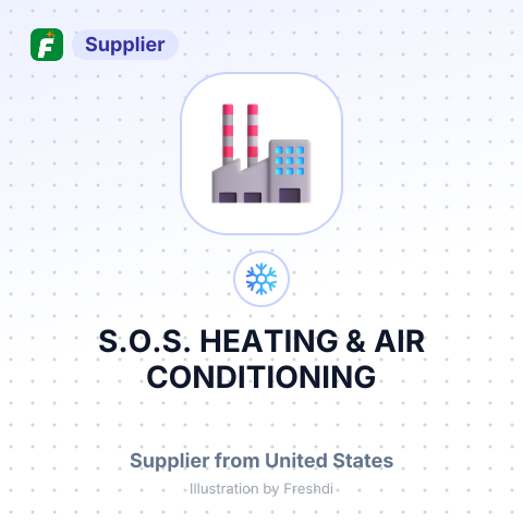 S.O.S. HEATING & AIR CONDITIONING – summary card, no photo uploaded yet