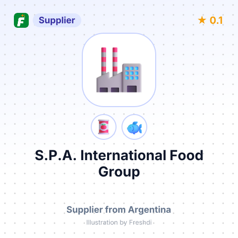 S.P.A. International Food Group  – summary card, no photo uploaded yet